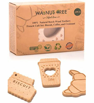 100% Natural Soothing Beechwood Toy