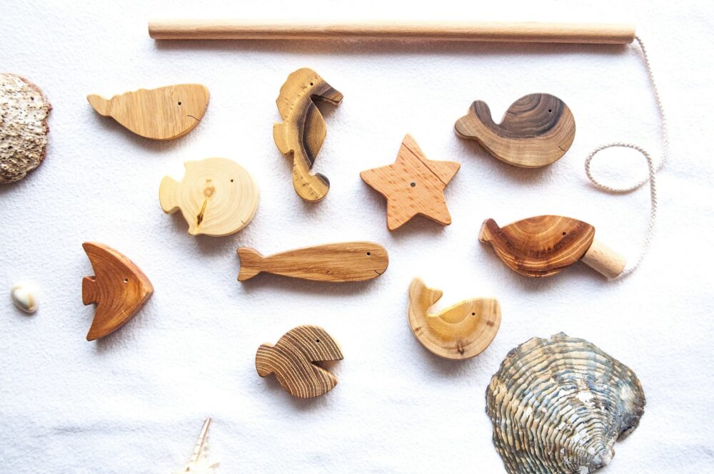 Wooden Magnetic Fishing Toy - gift ideas