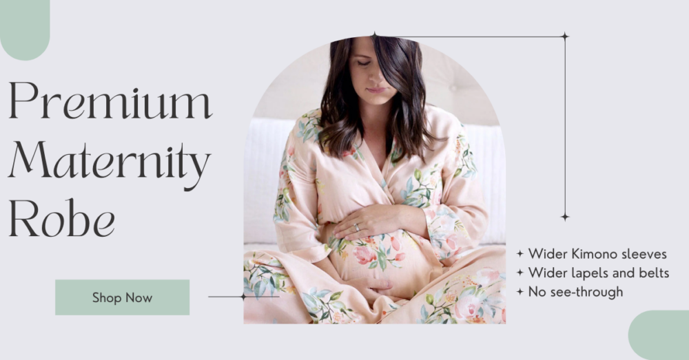 maternity robe
